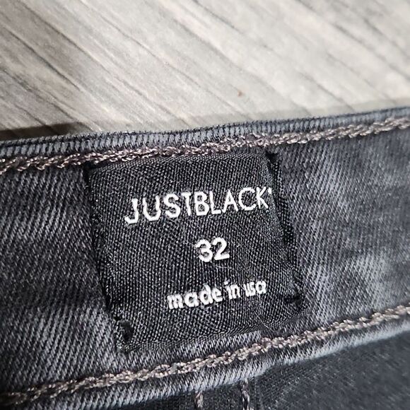 Just Black Gray Black Skinny Jeans - Picture 5 of 7